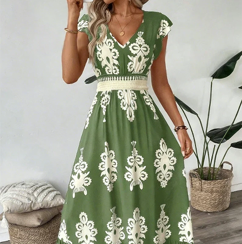 Cascais- Vestido Maxi Elegante de Verão